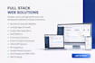 build a full stack custom business website with ai powered features