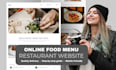 build website for restaurant, catering food truck, fast food cafe with wordpress