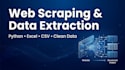 build web scraping, data extraction and bot scripts in python