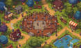 do topdown pixel tileset tile map sprite sheet dnd rpg asset pixel art animation
