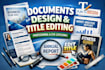 replicate any design or make document on photoshop academic document