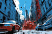 make illustration in american comic style