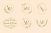 make a beautiful wedding monogram logo design and invites