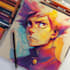 draw anime character art illustration