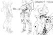 draw sketches with your character