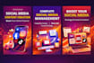 manage social media and create high quality content