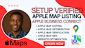setup and optimize your apple business connect and apple maps listing