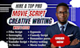 be movie, film scriptwriter, screenplay writer, screen writer, youtube script