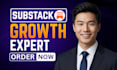launch, design and manage your substack post substack newsletter podcast design