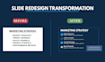 design a high impact power point and google slides