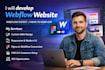develop webflow webste webflow expert figma