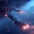 draw futuristic battles, planets, and space scenes