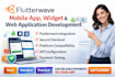 do flutterwave mobile app widget development web applications android ios webapp