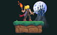 draw pixel game art pixel art character animation 2d sprite sheet, tilesets, map