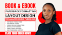 kindle ebook formatting and layout design manuscript formatting book typesetting