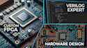 design fpga with verilog, xilinx schematics, and custom pcb hardware