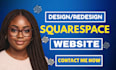 squarespace website design squarespace website redesign squarespace landing page