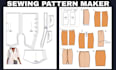 make clothing sewing pattern and pattern grading in pdf format
