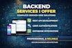 build backend scalable apis using mysql nodejs and next js