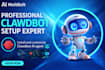 setup clawdbot, open claw, moltbot, ai automation, custom bot workflow, ai bot