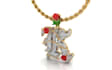 design custom 3d name pendant and iced out jewelry cad model