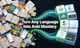 create anki flashcards for learning any languages