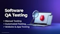 do software testing, QA testing, manual testing for website and app