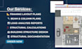 perform structural calculations and framing plans for building design in 72h