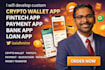 develop fintech app, neobank app, crypto wallet app, lending app, payment app