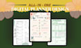 design hyperlinked planner, digital planner, printable planner for goodnote ipad