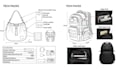 create bag tech pack for handbag backpack wallets purses ready for manufacturing