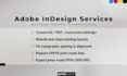 convert your canva, PDF, or ai image to indesign