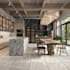 make a functional kitchen design with 2d render