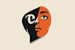 looking face repair shop logo design