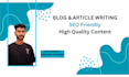 article writng and blog writing
