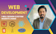 be full stack developer, front end web developer full stack website development