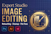 do custom graphic design, image editing