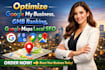optimize google my business, gmb ranking for maps local SEO