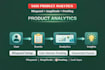 set up mixpanel amplitude or posthog product analytics tracking for saas apps