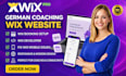 do german coaching wix website, wix booking, wix developer,fix wix mobile issues