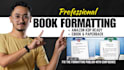 do book formatting kindle ebook, paperback formatting for amazon KDP