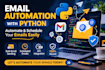 create python email automation and bulk email scripts