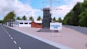 create 3d industrial factory plant, 3d warehouse walkthrough animation video