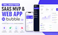 build bubble io app saas mvp bubble website ai web no code app bubble developer