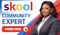 increase skool community members,server promotion, online community setup