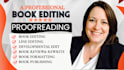 proofread amazon kdp book manuscript editing book rewrite grammar check