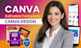 design editable canva templates canva flyer canva ebook brochure