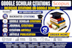 increase and backdate google scholar citations using researchgate and journals