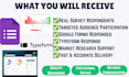 recruit real survey respondents for your online surveys