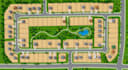 render animate masterplan, 3d site urban plan subdivision, residential community